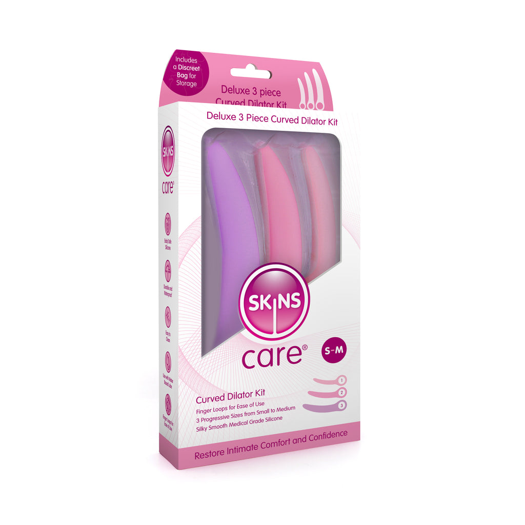 Skins Care 3-Piece Curved Dilator Kit (Sizes S-M)