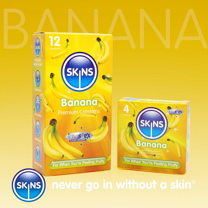 Skins Condoms - Banana Flavoured Condoms