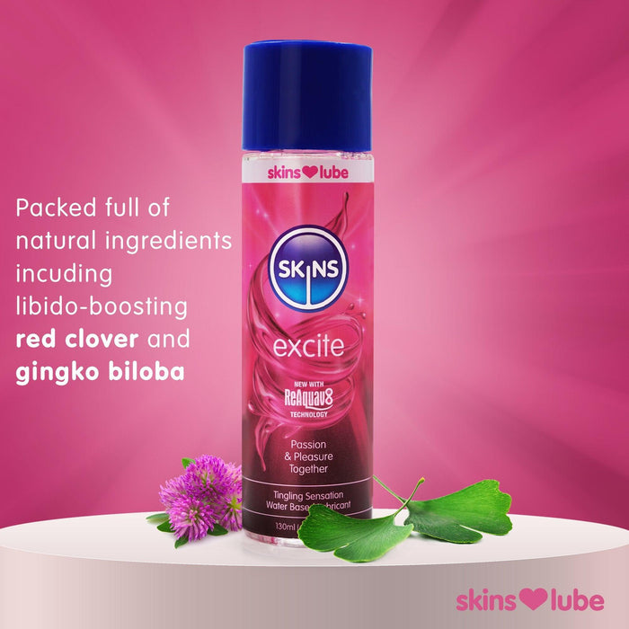 Skins Excite Tingling Sex Lube (Various Sizes)
