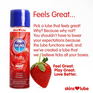 Skins Lube - Strawberry - Skins Sexual Health