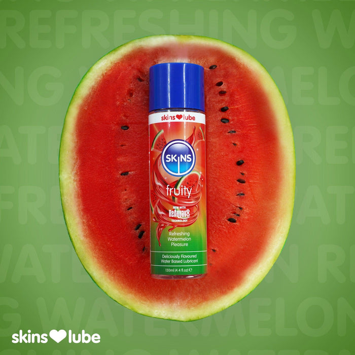 Skins Watermelon Flavour Lubricant (Various Sizes)