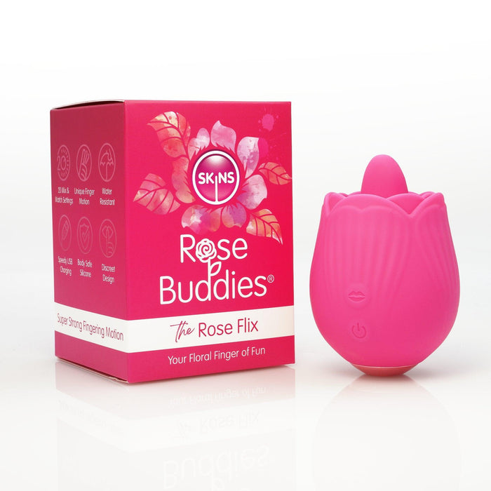 Skins Rose Buddies - Rose Flix Clitoral Rose Toy